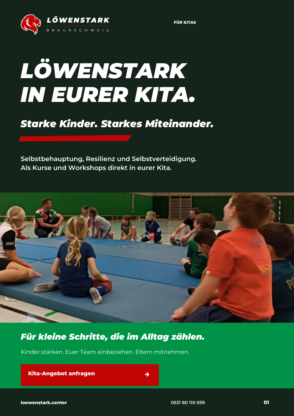 Titelseite der KiTa & Vorschule-Broschüre